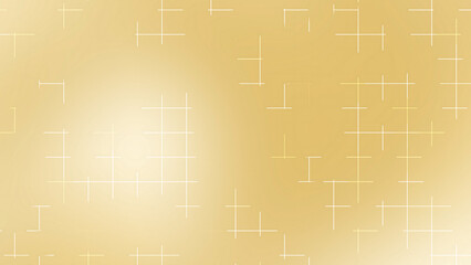Gold Grid Line Abstract Background with Shiny Light Pattern