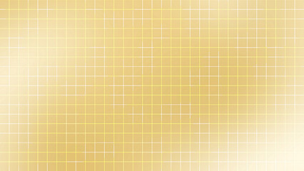 Gold Grid Line Background With Shining Metallic Glow Pattern