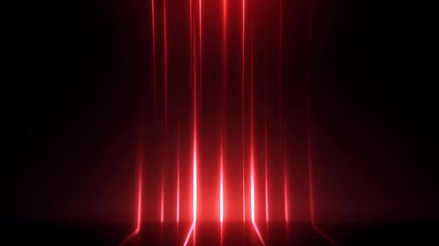 Animated abstract animation black icon neon glowing laser bar background line loop video backgrounds abstracts loops future shine with fantasy