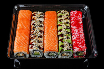 Sushi delivery set assorted platter
