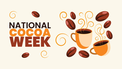 National Cocoa Week, Hot Chocolate, Winter Drink, Cocoa Beverage Celebration