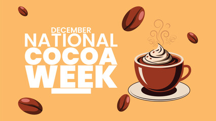 National Cocoa Week, Hot Chocolate, Winter Drink, Cocoa Beverage Celebration