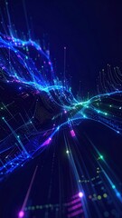 AI Algorithm Processing Vast Genomic Data for Personalized Medical Insights