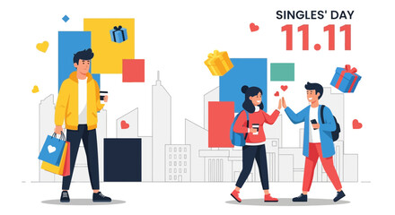 Celebrate Singles Day with style friends gifts and city vibes in November sales