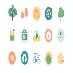 set of vector icons