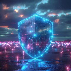 AI Cybersecurity Shield: Digital Data Protection