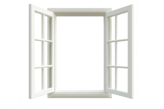 A beautifully designed open window a clear view. inviting natural light into a serene indoor space. perfect for home decor or architectural design inspiration