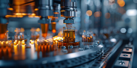 Pharmaceutical Manufacturing. Pharmaceutical Optical Ampule Inspection Machine. Inspects Medical Vials and Ampules for Particulates in Liquid and Container Defects. Vaccine Manufacturing