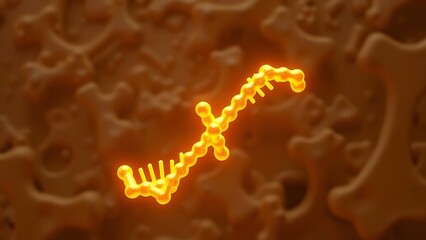 nutritional. A glowing double helix of calcium and vitamin D against a bone-textured backdrop, illustrating nutritional synergy. STEM education sheets.