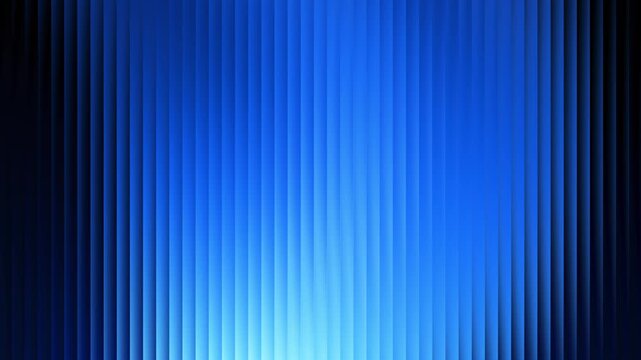 Blue gradient vertical blinds abstract background motion graphic digital art clean modern design