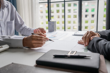 Business people working together in office
