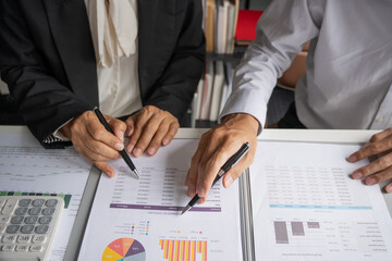 Business people working together in office