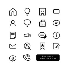 ビジネスアイコンセット