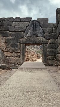 The Lion Gate of Mycenae