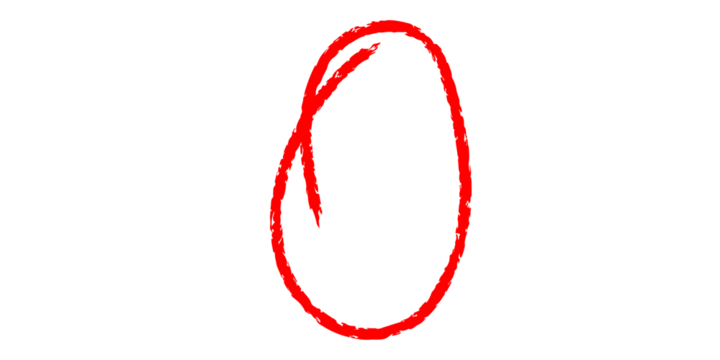 hand drawing different circles isolated on the transparent background, Handwritten red circle. For marking text, numbers, marker pen, pencil, logo, hand-drawn doodle grunge circle highlights	
