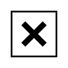 Fototapeta premium close icon