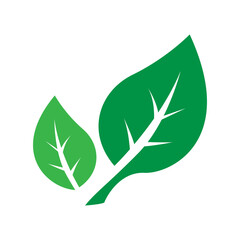 Eco food logo icon