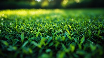 Minimal Aerial Green Grass Field Background – Smooth Texture with Soft Gradient Light
