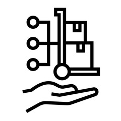 procurement Line Icon