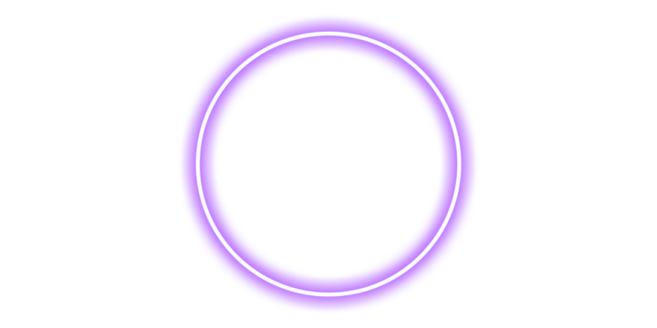 Shine purple neon circle frame for design - Powered by Adobe