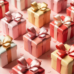 WebPink Valetine's day Digital Beckground