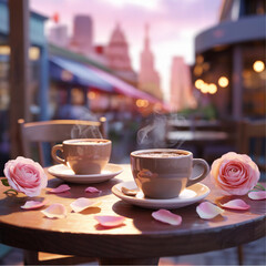 WebPink Valetine's day Digital Beckground