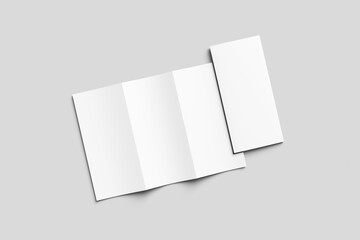 Trifold Brochure Mockup