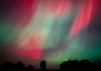 Epic Northern Lights Explode over Eastern Montana