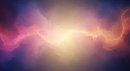 Fototapeta premium Vivid cosmic lightning bolt illuminating a dynamic atmospheric display in a surreal sky scene