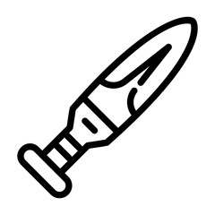 knife Line Icon
