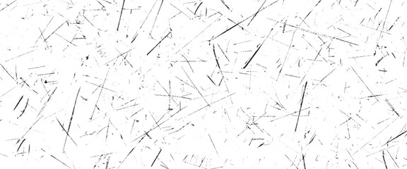 Vector White And Black Random Lines Pattern For Scratch Texture Background