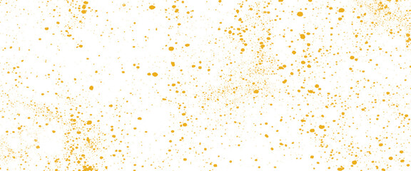 Vector Modern Gold Spray Paint Abstract Texture Ink Splatter With White Background
