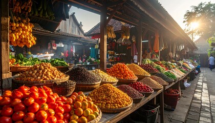 fruit and vegetable market