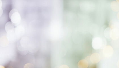 Soft focus background with pastel purple and green tones and bright bokeh circles, creating a gentle glowing ambience that feels dreamy and visually calming across the scene.