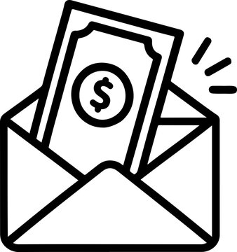 연말 보너스 성과금 인센티브 아이콘