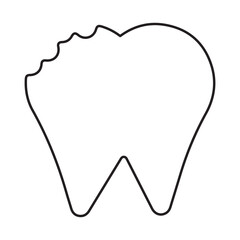 Chipped Tooth Icon