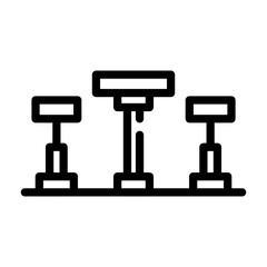 bar stool Line Icon