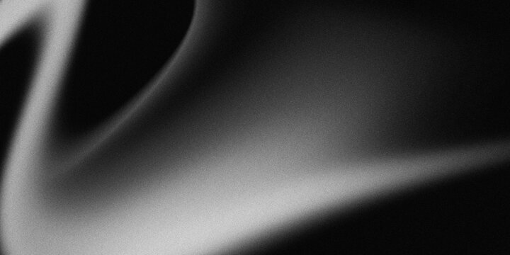 soft gray white light highlight on an abstract black background.