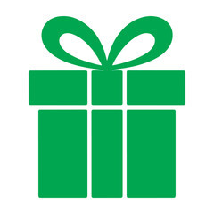 gift box with bow. vector illustration EPS 10