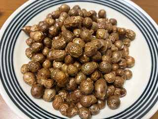 とれたての　むかご　零余子　aerial tuber