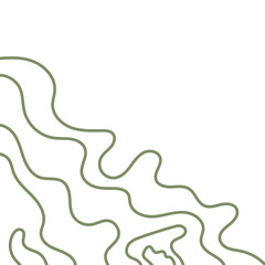 Topographic Abstract Corner