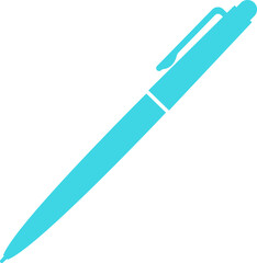Pen Icon. Collection of vector for writing and artistic tools pen, pencil, marker, paintbrush. classic hand writing tool for calligraphy. Web site page and mobile app design vector element.