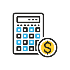 Multi color icon for estimates