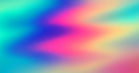 Abstract color waves illustration