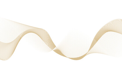 Wave Line Abstract Background