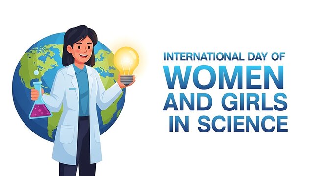 Celebrating international day of women and girls in science, empowering female scientists and researchers to pursue their dreams and make a difference