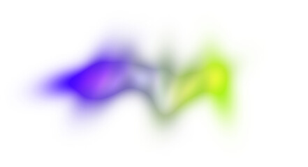 Glowing neon gradient wave flow overaly PNG background. Abstract neon glowing lighting flow gradient shaped cutout PNG. Glowing neon light leaks texture with film grain.