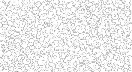 Fototapeta premium Abstract cloud pattern background design, artistic and decorative.