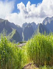 Les pitons de l’Entre-Deux, Île de la Réunion 