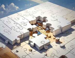 Conceptual Puzzle Completion - A Metaphor for Problem Solving.